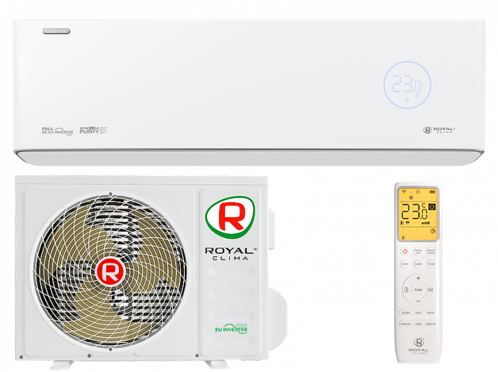 Сплит-система инверторного типа Royal Clima ROYAL FRESH Full DC EU Inverter RCI-RF30HN, комплект