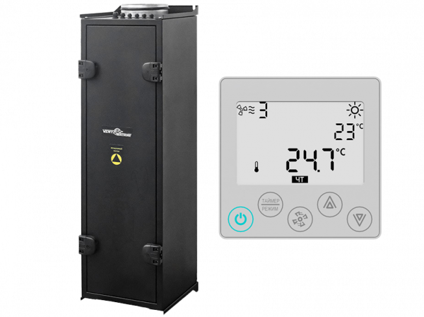 Установка приточная Ventmachine КОЛИБРИ ФКО-500 ЕС с автоматикой Zentec